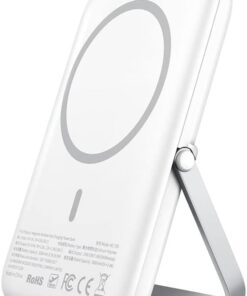 Mc-7051 5000mAh 15W Standlı Manyetik Hızlı Kablosuz Powerbank Beyaz