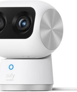 security Çift Lensli 4K UHD 360 Derece Dönebilen Kızılötesi Gece Görüşlü Akıllı IP Kamera S350-8x Zoom - 360° PTZ - Wi-Fi 6 - Yapay Zekalı Kamera (Anker Türkiye Garantili)