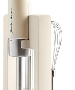 Jumbo x Artfood 1925H El Blender 4'lü Ezici, Doğrayıcı, Çırpıcı, Blender Standlı Set Krem