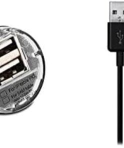 SMG-482 2A Samsung Tabletler İki Usb Araç Şarj Cihazı + Kablosu