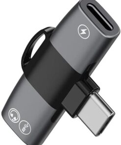 30W Hızlı Şarj Type-c to Type-c Dönüştürücü Çevirici Şarj Kulaklık Adaptörü Type-c Çoğaltıcı