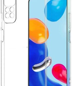 Xiaomi Redmi Note 11 Kılıf Şeffaf Kamera Korumalı Silikon