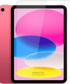 Trend Apple iPad 10.9 2022 için Tam Ekran Koruyucu 9H Sertlik Çizilmeyeve Kırılmaya Karşı Maksimum Koruma Kırılmaz Cam