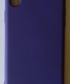 me-likee Apple iPhone XR ile Uyumlu Silikon Kılıfı Mikro Fiber Astarlı Darbeye Dayanıklı Kapak Yumuşak Dokunuşlu Tam Koruyucu Kılıf (Koyu Mor)