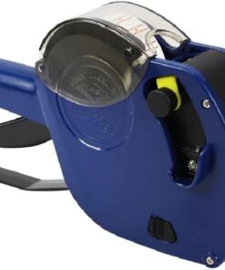 Motex MX-5500 Etiket Makinesi Fiyatlandırma Etiket Tabancası Yeni Sürüm 8 Hane (Mavi)