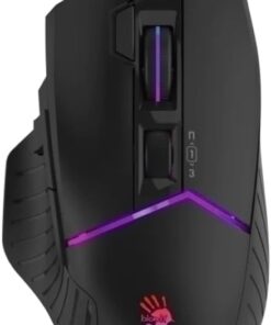 W95 Max Sports 12.000 CPI 8 Tuş Optik RGB Siyah Kablolu Gaming (Oyuncu) Mouse