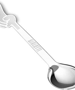 Omin kahve kaşığı seti, 4 adet, metal, çok renkli, benzersiz