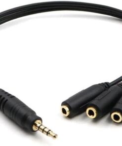 Lü Stereo Çoklayıcı 3 x 3.5 mm Aux SES SİSTEMİ KABLOSU