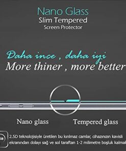 Samsung Galaxy Tab S10 Plus X820 Nano Glass Cam Ekran Koruyucu [Galaxy Tab S10 Plus X820 ile Uyumlu Ekran Koruyucu - Şeffaf]