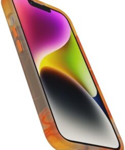 Slim & Sturdy Serisi Kılıf iPhone 14 için MagSafe, Darbeye Dayanıklı, Düşmeye Dayanıklı, Ultra İnce, İnce Koruyucu Kılıf, Askeri Standartlara Göre Test Edilmiştir, Turuncu