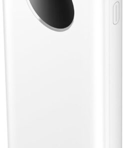 10000mAh 22.5W Dijital Led Ekranlı Taşınabilir Hızlı Şarj Cihazı Powerbank Beyaz