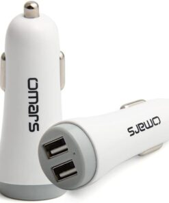 Omars 4.8A Çift USB Çıkışlı Araç Şarj Cihazı