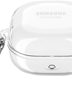 Samsung Galaxy Buds 2 Pro için Kılıf Askı Aparatlı Transparan Silikon Şeffaf [Buds 2 Pro ile Uyumlu Kılıf - Şeffaf]