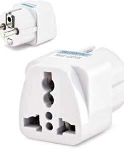Evrensel Adaptör Seyahat Fişi İngiliz Amerikan Fiş Dönüştürücü Priz Adaptör, Universal Çevirici Priz, Türk Tip Fişe Çeviren Adaptör Başlık