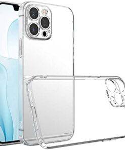 iPhone 14 Pro Max Kılıf Şeffaf Kamera Korumalı Silikon