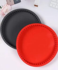 Home 26Cm Silikon Turta Ve Kek Kalıbı,Pastacılık Ve Sunumlar İçin Kolay Çıkarılabilir Yapışmaz Silikon Turta Kalıbı,Kolay ÇıkarılabilirSilikon Cheesecake Kek Kabı