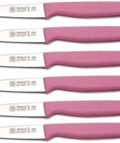 61007 Meyve Bıçağı Seti 11 Renk Alternatifli (Pembe)