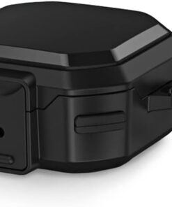 Samsung Galaxy Buds Pro için Kılıf Darbeye Dayanıklı Sert Koruyucu + Askılık Siyah [Buds Pro ile Uyumlu Kılıf - Siyah]