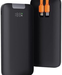 10000 Mah 22.5W Hızlı Şarj Kendinden Kablolu Powerbank PB-55