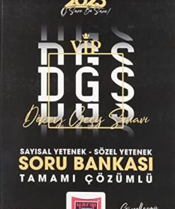 Yayınları 2023 DGS Sayısal-Sözel Yetenek Tamamı Çözümlü Soru Bankası