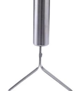 Patates Ezeceği Püre Yapıcı Lüks Paslanmaz Metal Patates Ezici 26 Cm