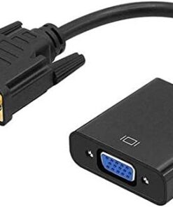 Plus PX-1300 DVI to VGA Aktif Dönüştürücü Kablo (DVI-D Erkek VGA Dişi)