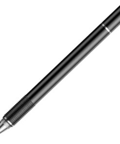 Golden Cudgel Stylus, Tablet ve Telefon Kalemi, Siyah, Yumuşak Silikon Uçlu, Çok Amaçlı, Hassas Otomatik Kontrol ve Vuruş