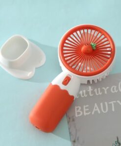 Mini Fan Masaüstü Taşınabilir Telefon Stantlı Vantilatör 2si 1 Arada Taşınabilir Masaüstü Vantilatör Yüksek Hızlı Vantilatör Asorti Renk