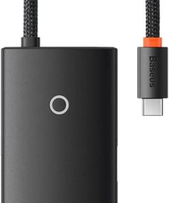 Lite 6'sı 1 Arada Multifonksiyonal Type-C Hub Şarj İstasyonu - Siyah