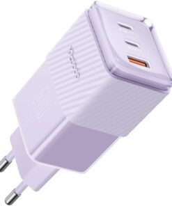 CH-1503 67W GaN 5 Mini 2xType-C 1xUSB Girişli Hızlı Şarj Aleti