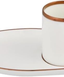 Limoges Bronz 2 Kişilik Kahve Takımı 85cc