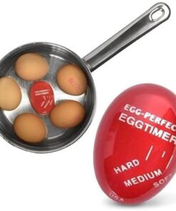 Dublör Yumurta Zamanlayıcı Egg Timer Pişirme Haşlama Süresi Aparatı Zaman Ayarlama Göstergesi