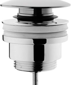 Origin A45149 Yuvarlak Lavabo Süzgeci, Universal, Basmalı, Krom