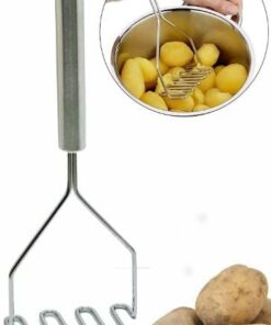 Group - Lüks Paslanmaz Metal Patates Ezici 24 cm