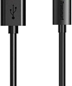 MUS03 Micro USB Data ve Şarj Kablosu, 1 Metre, Siyah