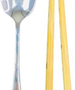 Kutulu chopstick Ve Kaşık Set (Bam-186-Kedi)