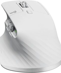 MX Master 3S Performans Kablosuz Mouse, 8.000 DPI, Sessiz, Ergonomik, Ultra Hızlı Kaydırma, Çoklu Cihaz Özelliği, Bluetooth, Logi Bolt USB Alıcı, Beyaz