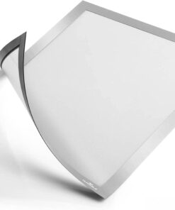 DURAFRAME Mıknatıslı Bilgi Çerçevesi A4 Gümüş