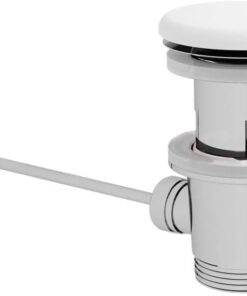 Metropole Beyaz Seramik Süzgeç, Lavabo Sifon Üst Grubu - 6397l003-0159