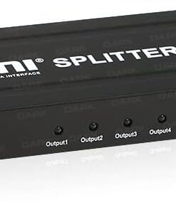 Full HD 1 Giriş / 4 Çıkışlı 3D Destekli HDMI Splitter (Sinyal Çoğaltıcı) (DK-HD-SP4X1)