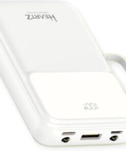 H28 10000 MH PD 20W ve USB 22.5W FAST HIZLI ŞARJ DAHİLİ TYPE C VE LİGHTNİNG KABLOLU DÜNYA STANDARTLARINA UYGUN POLYMER BATARYA BİREBİR AMPER LCD GÖSTERGELİ POWERBANK