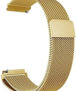 Merkezi Samsung Gear S2 (20mm) KRD-12 Metal Kordon Gold
