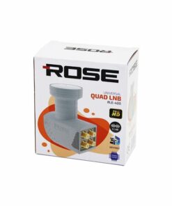4LÜ UYDU LNB UNIVERSAL QUAD FULL HD -  3D - 0.1DB RLE-400