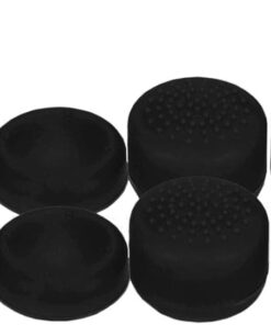 Part 8'li Paket Analog Kumandalı Oyun Pedi Yükseltilmiş Kaymaz Başparmak Çubuk Tutacaklar Parmak Çubuğu Joystick Kapak PS4, PS3, Switch Pro, Xbox one, Xbox 360, Wii U, PS2 Denetleyici (Siyah)