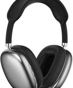 H9 PROMAX AİRPODS MAX ile uyumlu KAFA BANTI SÜNGER KORUYUCULU BÜYÜKLÜĞÜ AYARLANABİLEN DIŞ YÜZEYİ PARLAK KULAK ÜSTÜ BLUETOOTH KULAKLIK 5.3 VERSİON SON SÜRÜM (SİYAH)