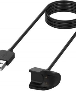 Akıllı Saat USB Şarj Aleti Samsung Galaxy Fit 2 SM R220 İle Uyumlu Akıllı Saat USB Şarj Kablosu (Siyah)