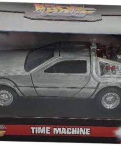Oyuncak Geri Geleceği Zaman Makinası DeLorean 01:32 Döküm Araba