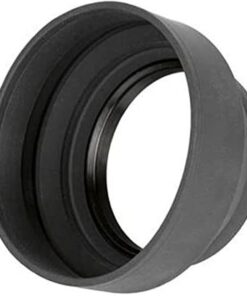 52 mm Üç Kademeli Kauçuk Parasoley Lens Hood