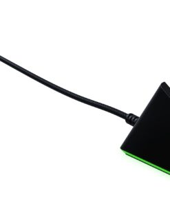 Mouse Dock Chroma - Kablosuz Fare Şarj Dock Chroma RGB (Şarj Durumu RGB Aydınlatmalı Manyetik Dock, Kaymaz Gecko Ayakları) Siyah