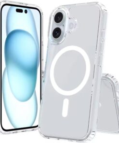 AKSESUAR iphone 16 (6.1) ile Uyumlu Kablosuz Şarj Destekli Şeffaf Kılıf- iphone 16 (6.1) with Wireless Charging Support Compatible Transparent Case (iphone 16 (6.1)